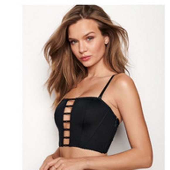 Victoria's Secret Other - Victoria secret black bustier bralette sz XS